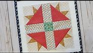 Vintage Delight Quilt Block Tutorial - 10" and 20" sizes!!