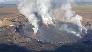 Kilauea’s summit eruption pauses after decline in lava