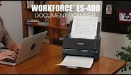 Epson WorkForce ES-400 Duplex Document Scanner | Take the Tour