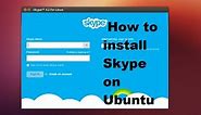 How to install Skype on Ubuntu Linux