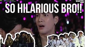 BTS ATEEZ ITZY AND THE MEMBER GOT7 REACTION TO JACKSON WATCHING JYP AND HWASA | LAUGH MOMENTS