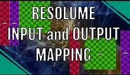 Input and Output mapping basics // Resolume Arena #resolume