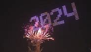 WATCH: Dallas New Year's Eve Fireworks and Drone Show