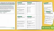 Knowledge Test Question Cards - Early Years Educator (Level 3) Apprenticeship