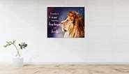 lion canvas wall art for wall decor
