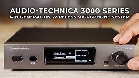 Audio-Technica 3000 Series 4th Generation Wireless Microphone System