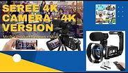 Seree V4S 4K Camera w/Night Vision and Paranormal Camcorder Review - 4K Ultra HD Version