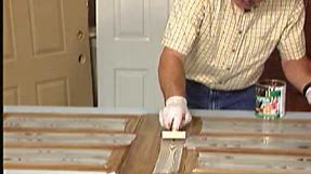 How to make a Metal Door look like Wood with ZAR® Wood Stain