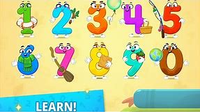 Let's Play • Learn to Write Numbers! Counting games for kids • for children, video, Games for kids