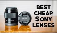 BEST BUDGET LENSES FOR SONY A6000
