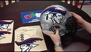 Team Fitz Graphics - Applying Oversized Football Helmet Decals