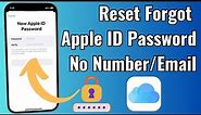 How to Reset Forgotten Apple ID Password Without Phone Number & Email (2023)