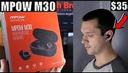 MPOW M30 REVIEW & Unboxing: Only $35 USB-C TWS Earbuds!
