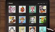 Procreate Tips #13: Use Stacks to Organize Your Gallery! #shorts