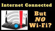 Fix WiFi Connected But No Internet Connection -Verizon Fios Modem with Netgear Nighthawk Router