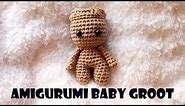 AMIGURUMI BABY GROOT | CROCHET TUTORIAL
