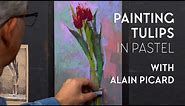 Painting Tulips in Pastel