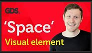 ‘Space’ Visual element of Graphic Design / Design theory Ep6/45 [Beginners guide to Graphic Design]