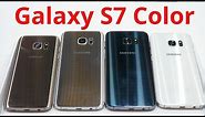 Samsung Galaxy S7 and S7 Edge Color Comparison [4k]
