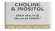 Nature's Way Choline & Inositol - 1,000 mg - Supports Brain Health & Cellular Energy* - Choline Bitartrate Supplement - Gluten Free - 100 Capsules