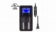 Universal Battery Charger EASTSHINE S2 LCD Display Speedy Smart Charger for Rechargeable Batteries-Instructions