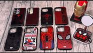iPhone 15 Pro Max and Samsung Galaxy S24 Ultra - Iron Man / Spider-Man Cases