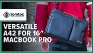 AWESOME & AFFORDABLE Laptop Sleeve | tomtoc Versatile A42 for 16" MacBook's Review (2 Weeks of Use)