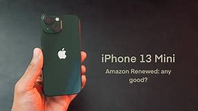 iPhone 13 mini in 2024: Amazon Renewed Unboxing and Review