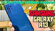 13 Tips and Tricks for the Samsung Galaxy A13 | Hidden Features!