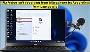 How to Fix Microphone Isn’t Working on Dell Laptop & How to Get Back Dell Audio | Windows 11 & 10