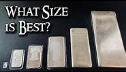 The Best Silver Bar Size for Silver Stacking or Silver Investing