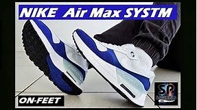Nike Air Max SYSTM (Old Royal/White/Pure Platinum) On-Feet