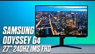 Samsung Odyssey G4 240Hz #gamingmonitor #240hz