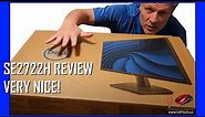 Dell SE2722H Unboxing Setup & Review - Best 27" Home Office Monitor