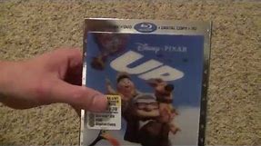 Disney/Pixar UP Blu-Ray DVD Unboxing Dug Kevin Russell Alpha Charles Muntz Carl Ellie Fredrickson