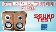 Denon USC-M30 Bookshelf Speaker Sound Test