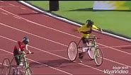 special olympics wheelchair race