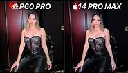 Huawei P60 Pro vs iPhone 14 Pro Max NIGHT MODE Camera Test