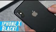 Black iPhone X Unboxing and First Impressions!