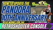 How to update your Pandora Box 10th Anniversary & Retro Shooter Console