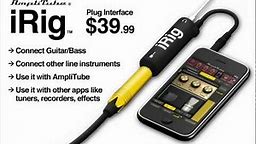 AmpliTube iRig (trailer) - plug your guitar into your iPhone and rock out!