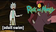 Rick and Morty | Rick vs. Dragon | Adult Swim UK 🇬🇧