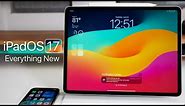 iPadOS 17 - Everything New