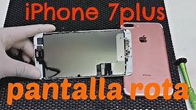 iPhone 7 plus cambio de pantalla completamente (screen replacement) very easy