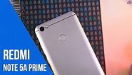 Redmi Note 5A Prime Review
