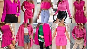 Hot PINK OUTFIT styling ideas for a New trendy look