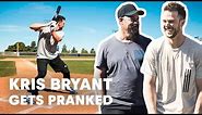 Baseball Star Kris Bryant Gets Pranked by Hall of Famer Greg Maddux
