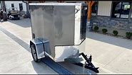 ITI Cargo 4x6' 2990# GVW Single Axle Enclosed Cargo Trailer