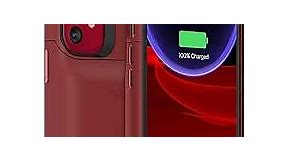 mophie 401004410 Juice Pack Access - Ultra-Slim Wireless Charging Battery Case - Made For Apple Iphone 11 – Product (Red)