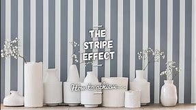 How to Paint a Simple Stripe Effect - Dulux